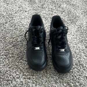 Black Air Force ones